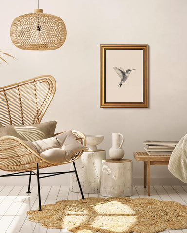 VIYYIEA lightweight PS frame simplifies hanging and arrangement
