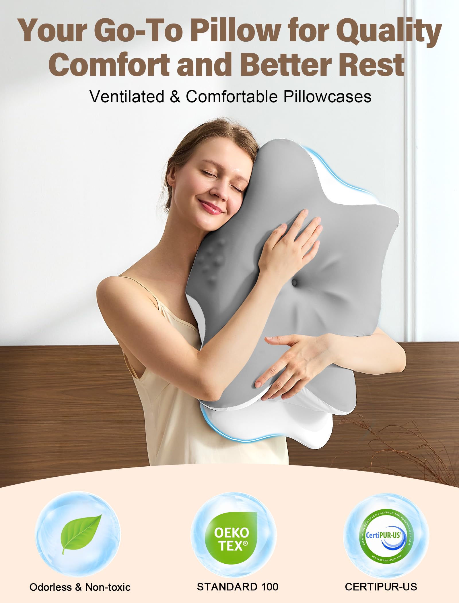 VJASD side-sleeper use scenario illustrating targeted shoulder comfort