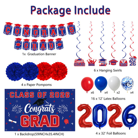Vlipoeasn congrats grad banner highlighting the Class of 2026 celebrations.