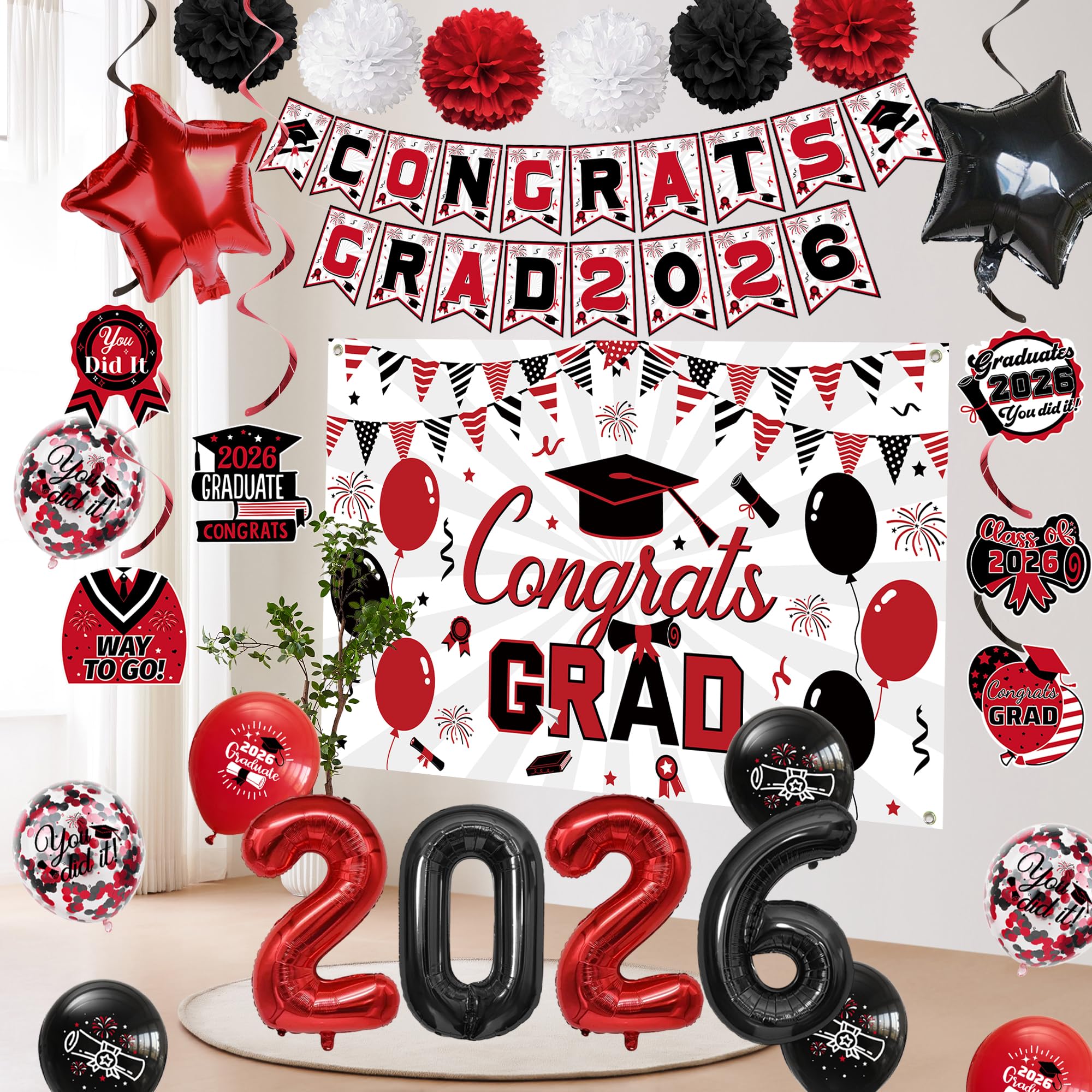 Vlipoeasn paper pompoms add festive color to celebrations.