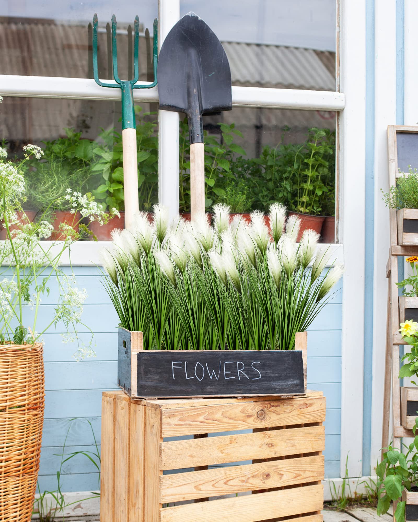 Vlorart event-ready greenery provides decorative accents for weddings and parties.