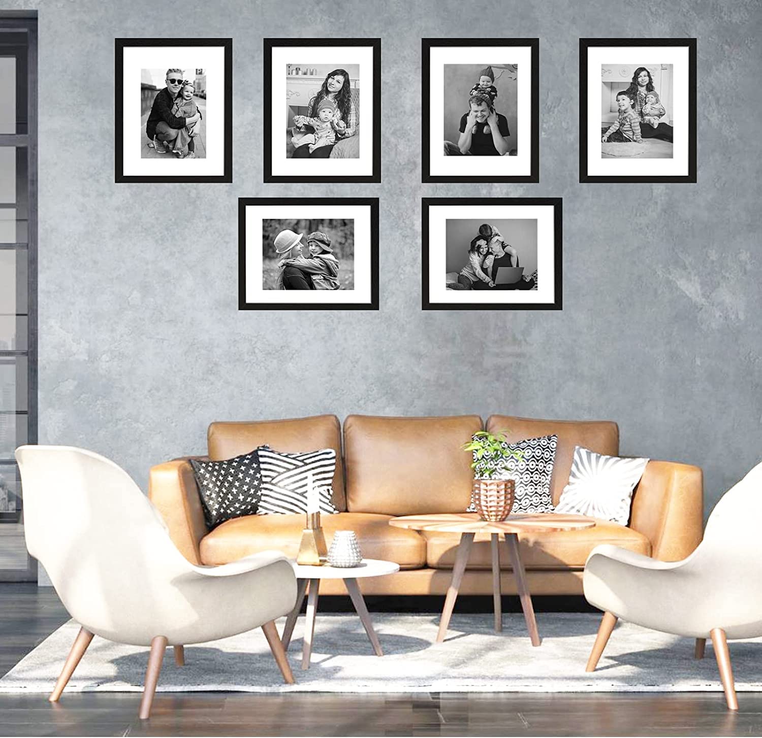 VMUZEDER eco-friendly painted frames protect artwork while adding a refined touch.