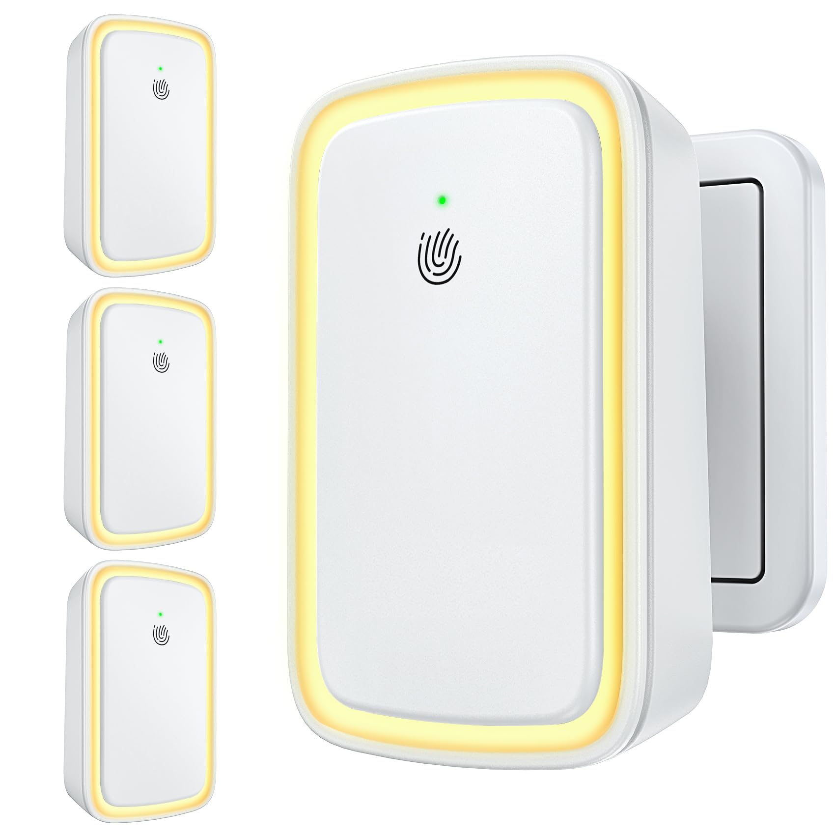 Vnitoz plug-in air ionizer 4pack at outlet purifies air instantly.
