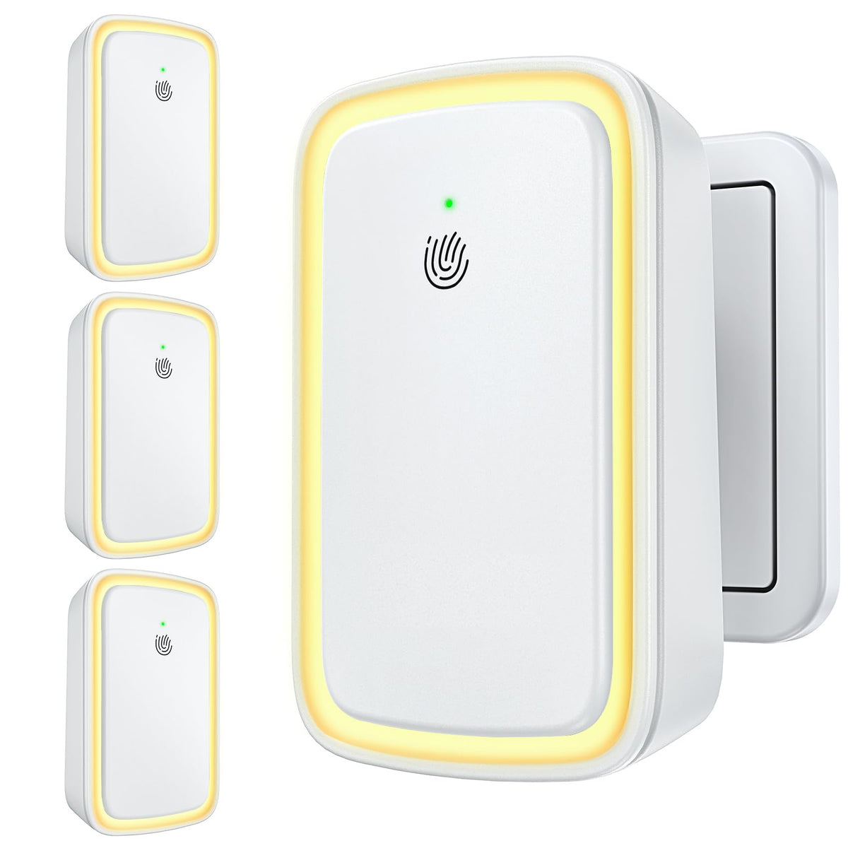Vnitoz plug-in air ionizer 4pack at outlet purifies air instantly.