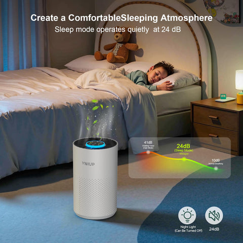 VNIUP ZQA-4000C compact, stylish design fits any room.