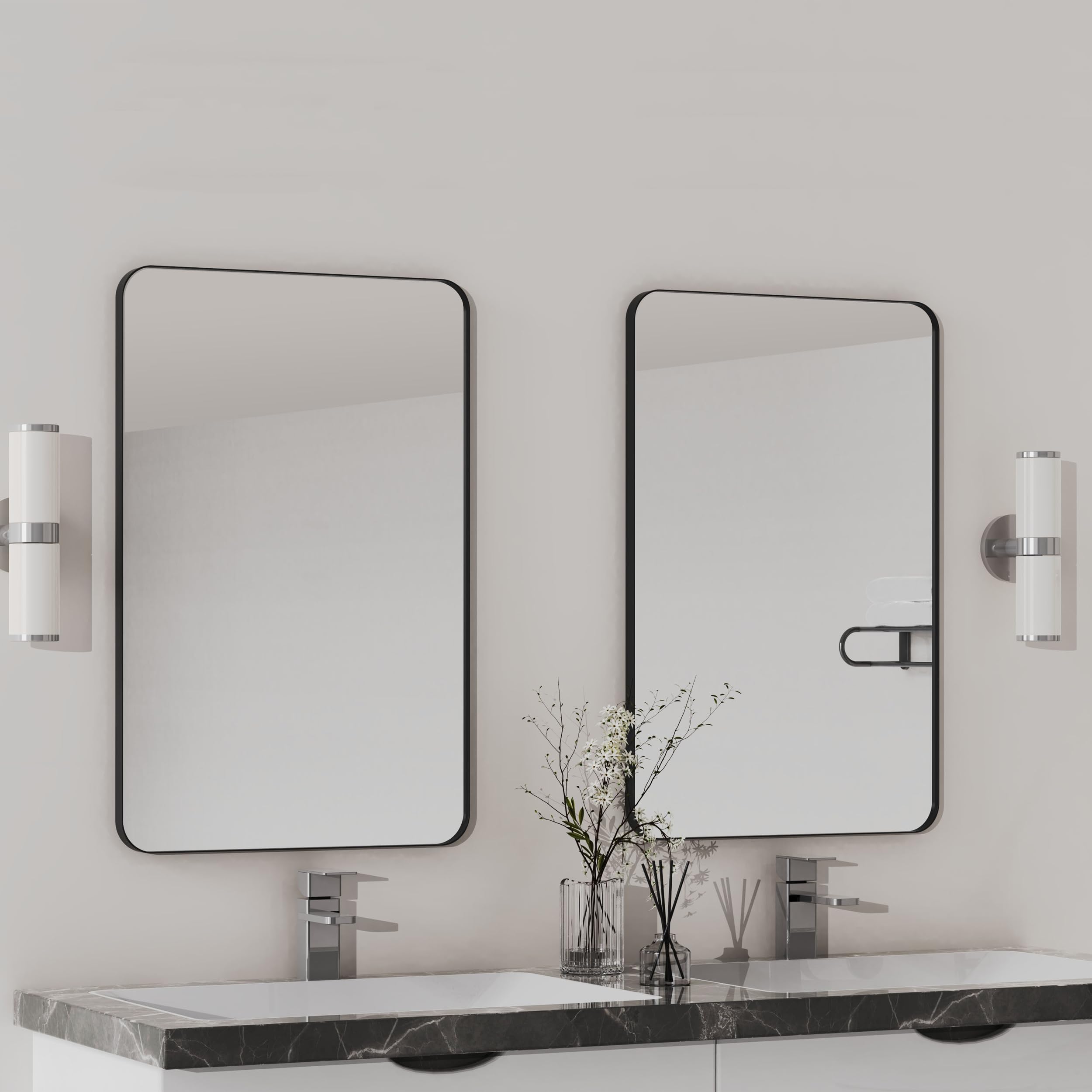 VocalStar versatile wall mirror suitable for bathrooms, hallways, or bedrooms decor.