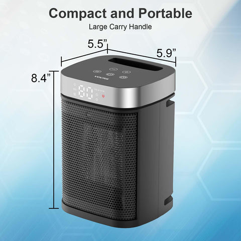 VOCRS ETL-certified heater with 30-day return and 12-month exchange