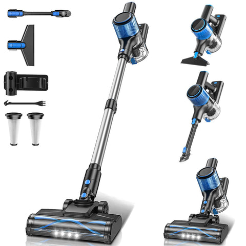 VOKENE 8-in-1 cordless vacuum design enables versatile home cleaning