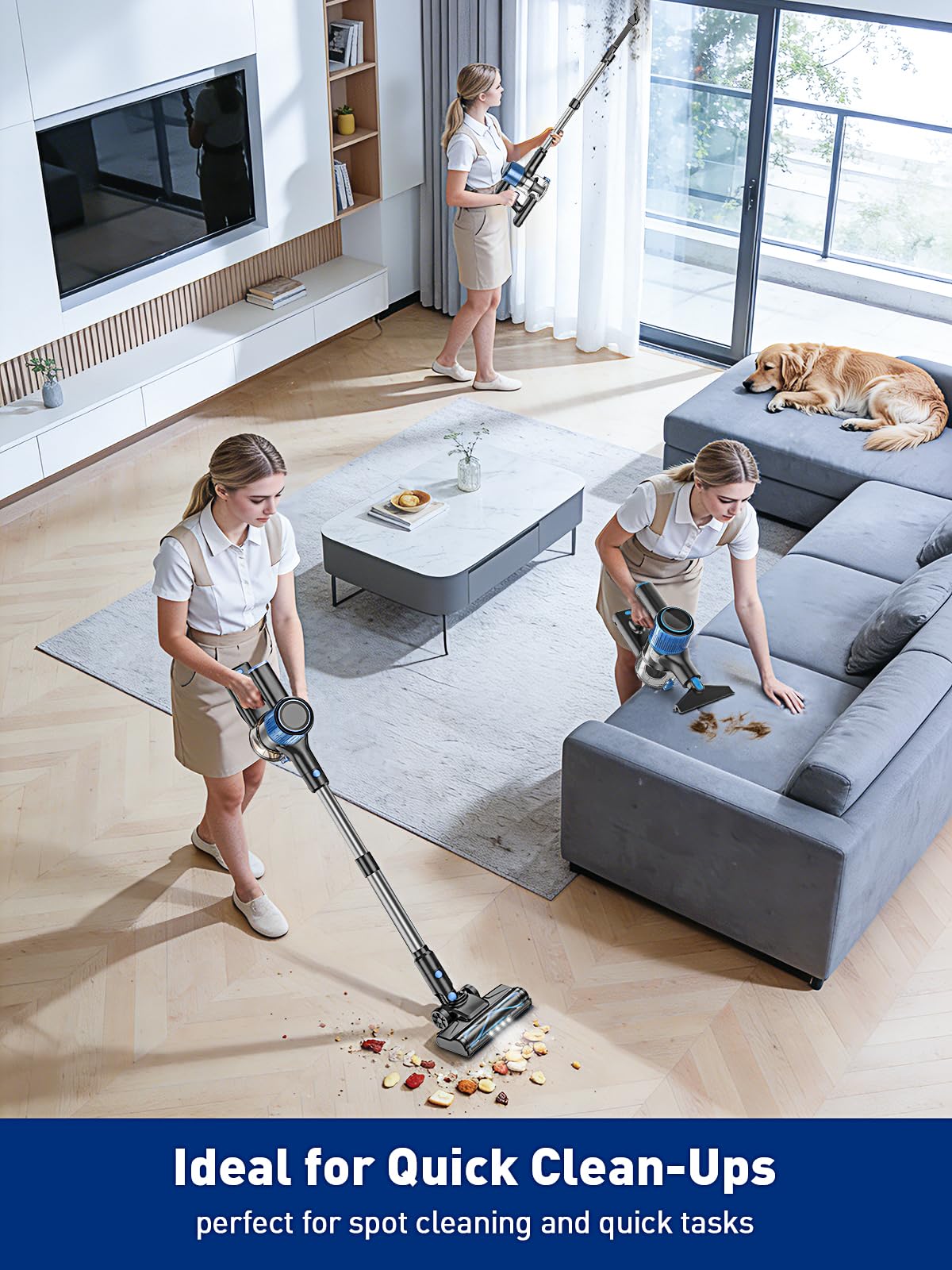 VOKENE results on carpets and hard floors with ease