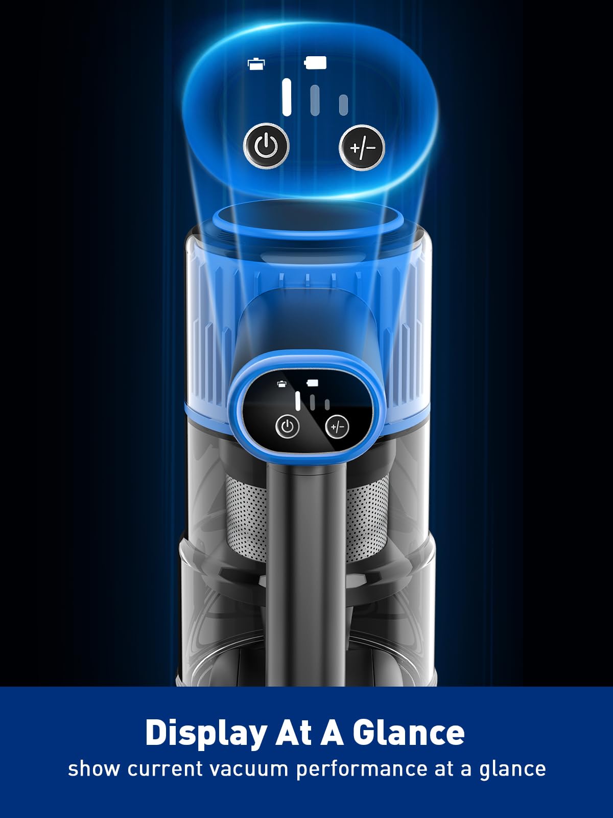 VOKENE detachable battery allows up to 45 minutes of runtime