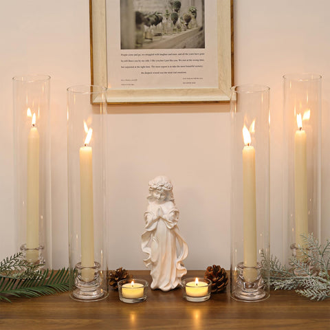 Volens clear borosilicate glass creates warm glow ambiance.
