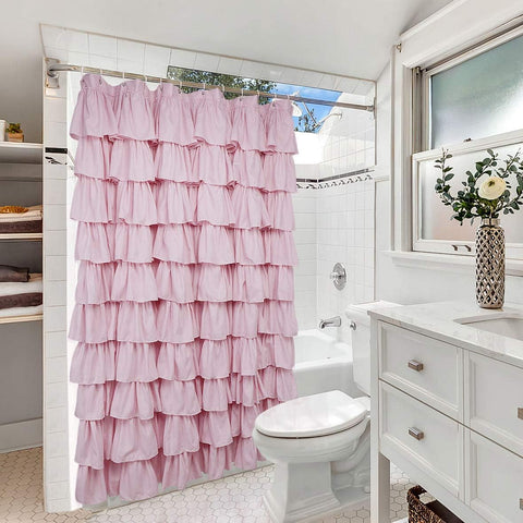 Volens-quick-drying-polyester curtain dries quickly after showers.