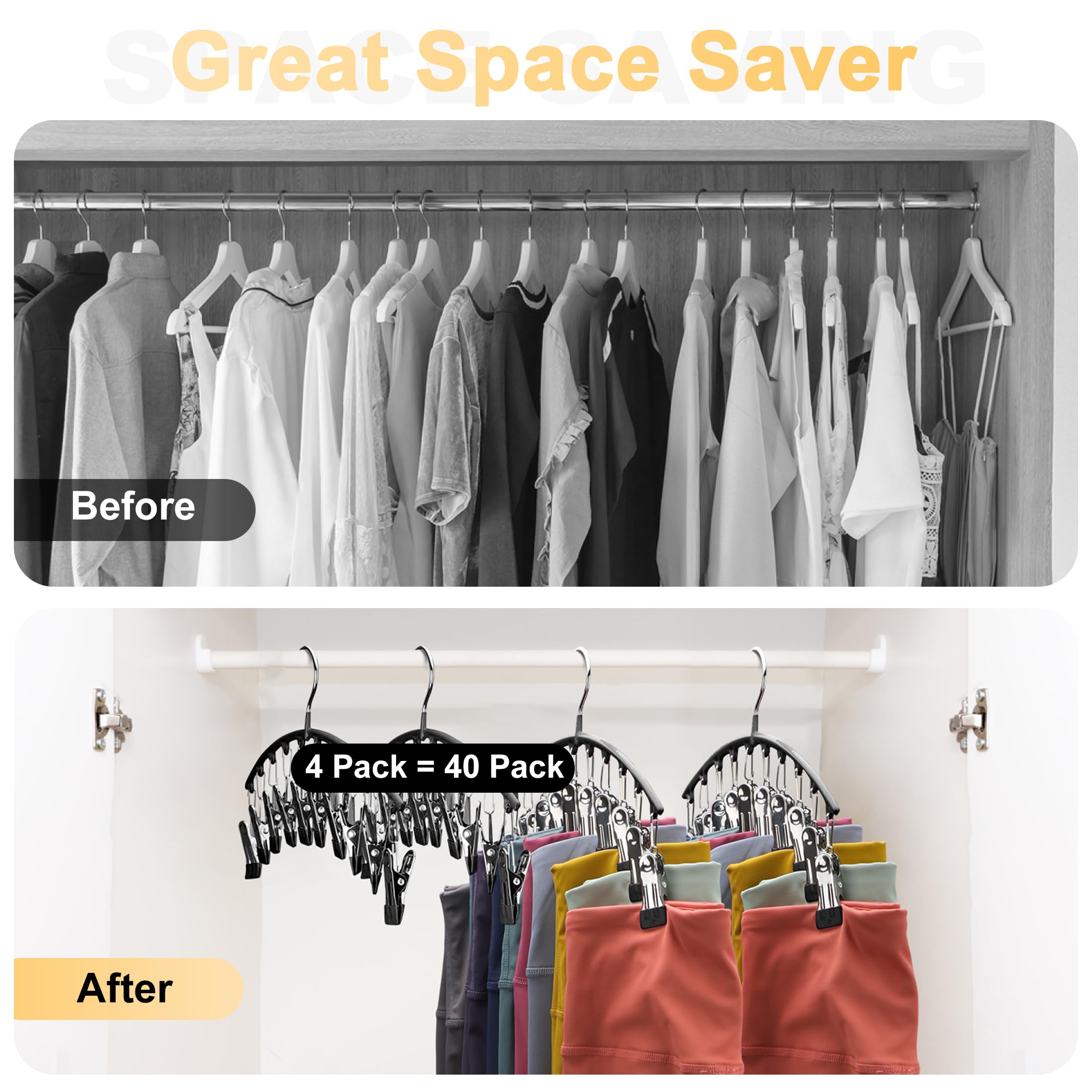 Volnamal 40-leggings capacity saves closet space and time.