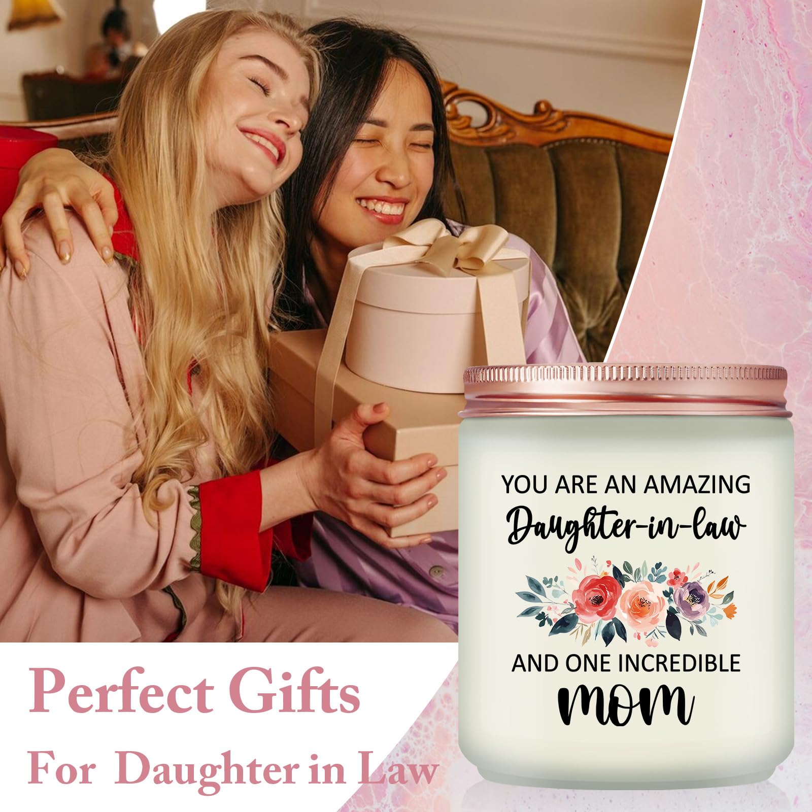 Volufia lavender-scented candle with calming aroma for relaxation
