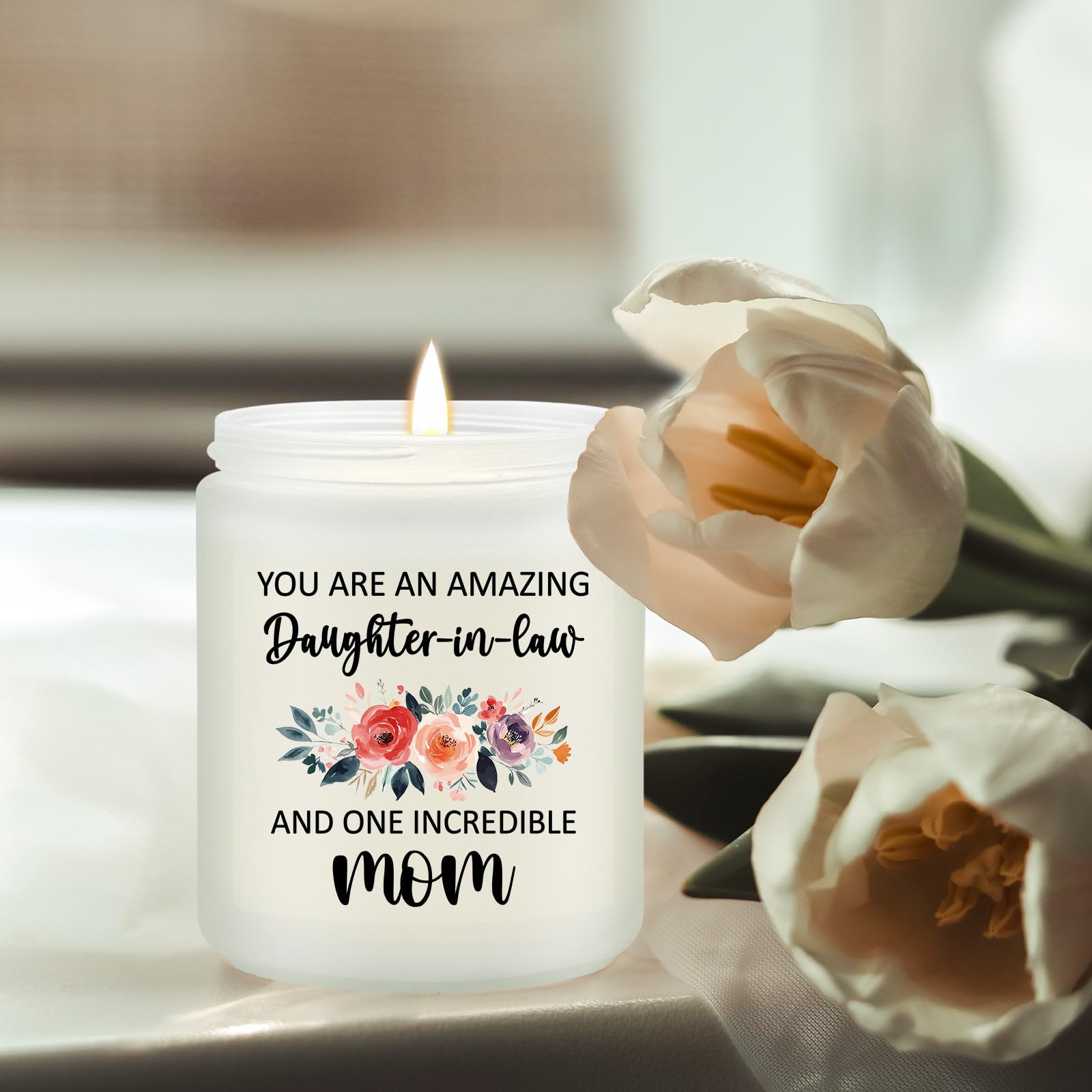 Volufia natural-wax candle burns cleaner and longer