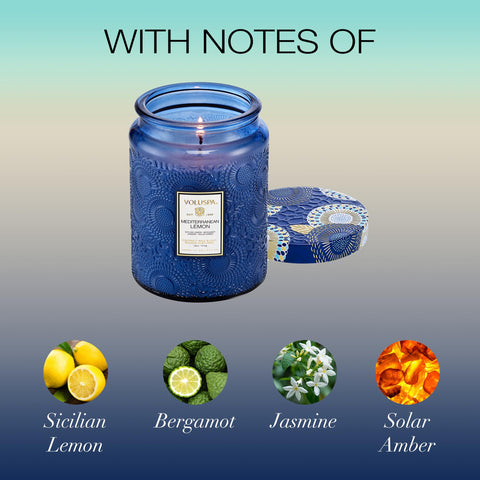 Voluspa candle wax pool view highlighting even melt and fragrance release