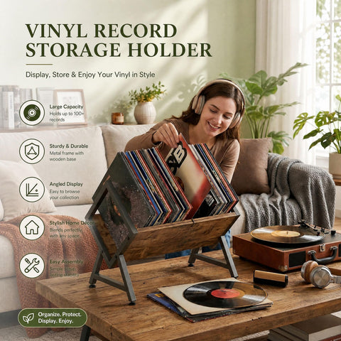 VonDream record protection slots guard against leaning and warping.