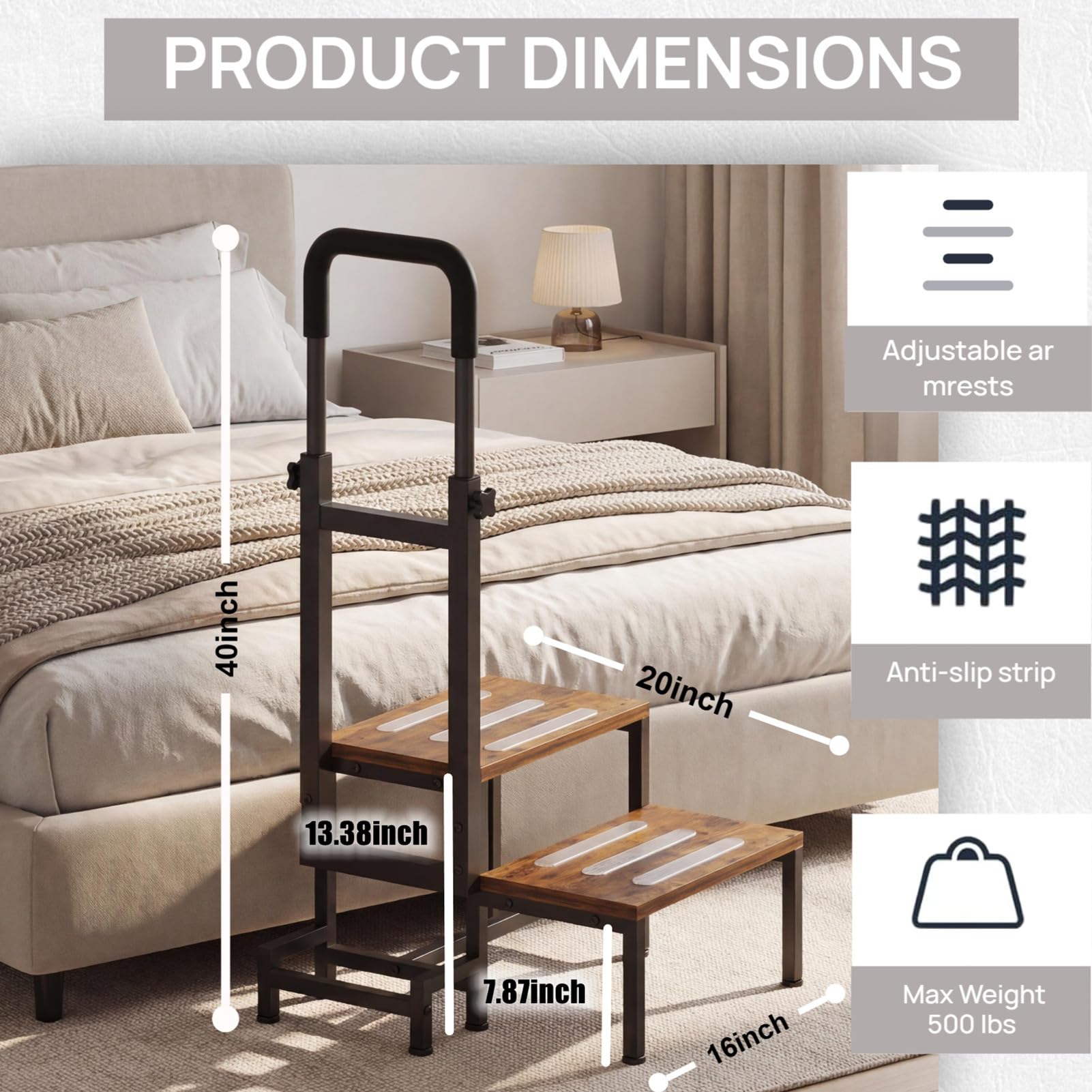 VonDream safety-tested design emphasizes durability for years of home use.