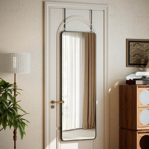 VooBang aluminum frame supports a durable, minimalist mirror design.