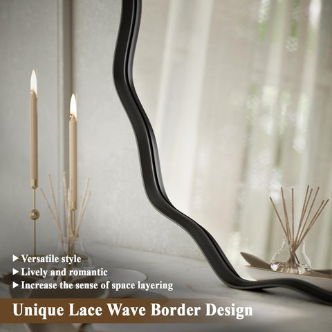 VooBang tempered glass in a recessed frame for safe, clear reflections