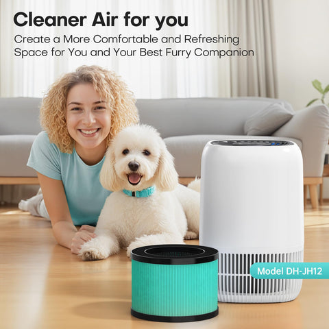 VOOPNU JH12 pet-layer targets pet dander and odors