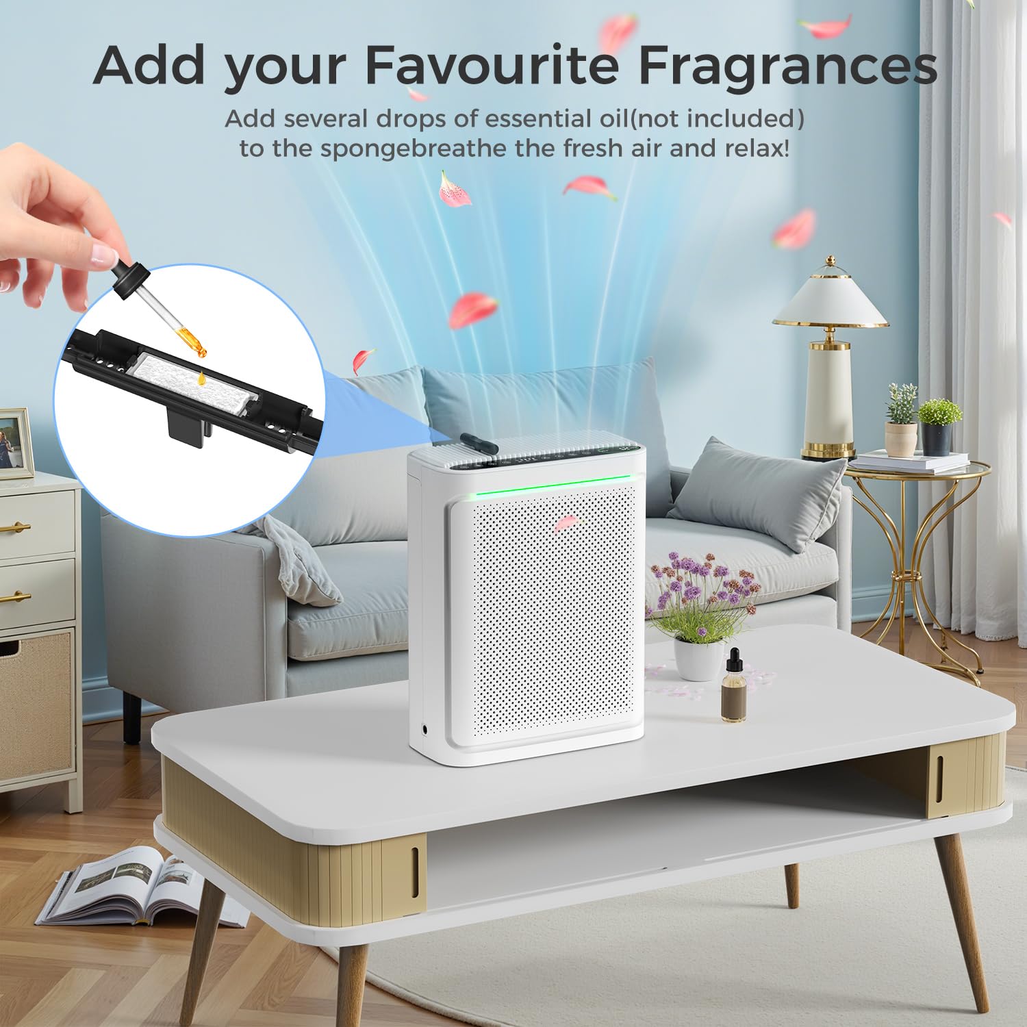 VOOPNU sleep mode minimizes noise and light for restful nights
