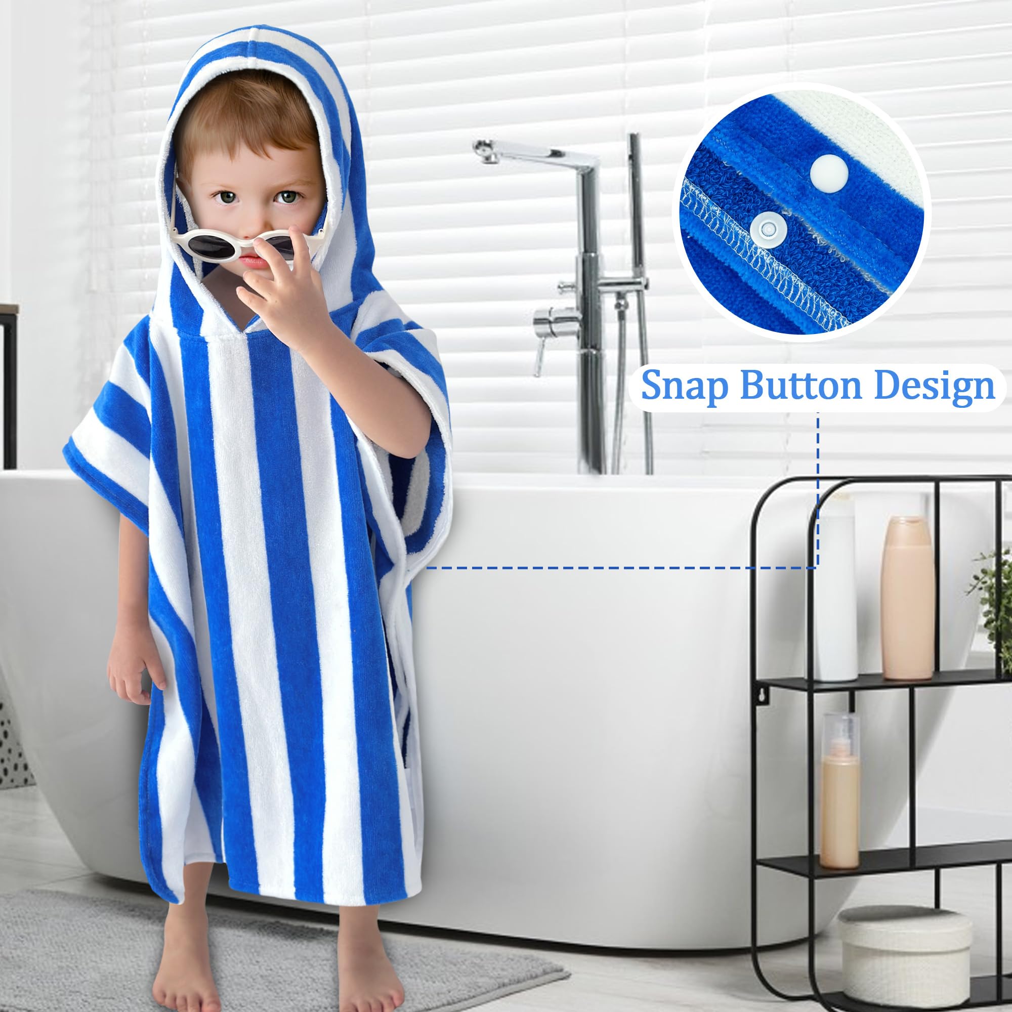 VOOVA & MOVAS adjustable two-button design eases changing at beach.