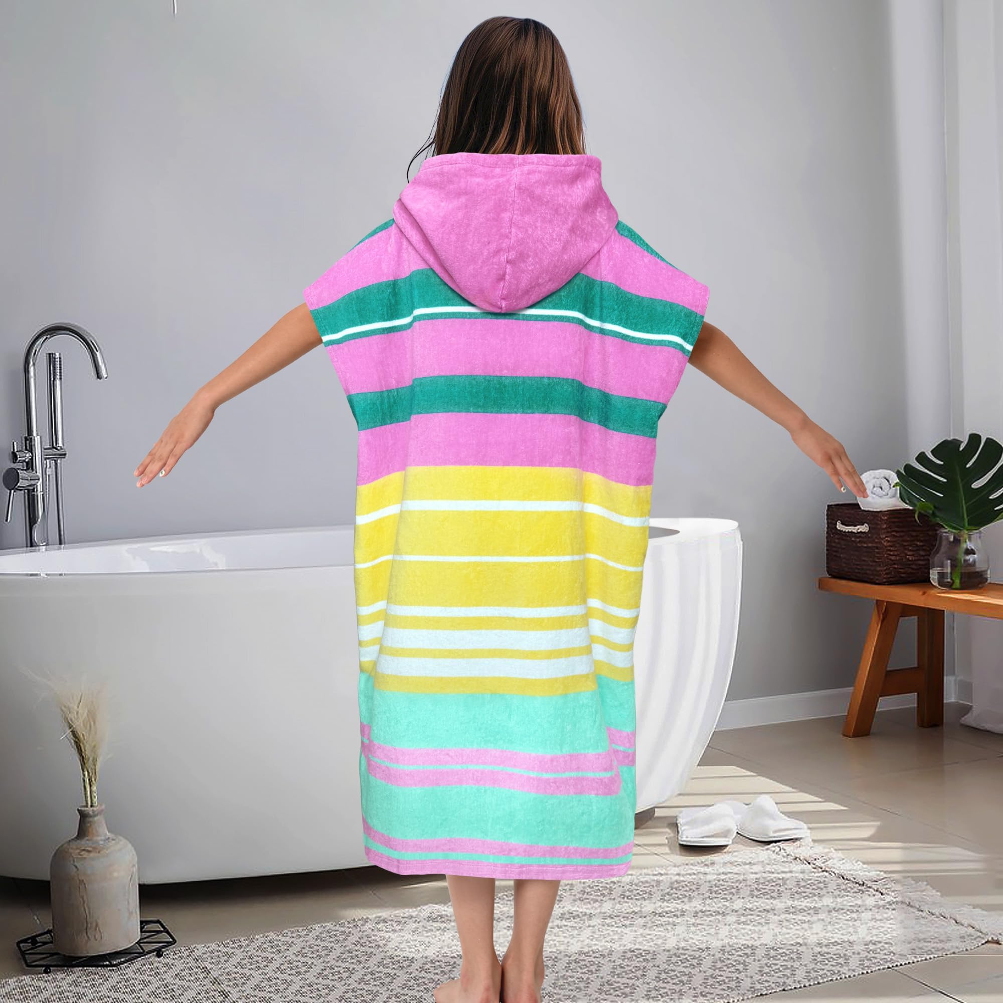 VOOVA & MOVAS hooded towel robe beach-ready and absorbent for sunny days