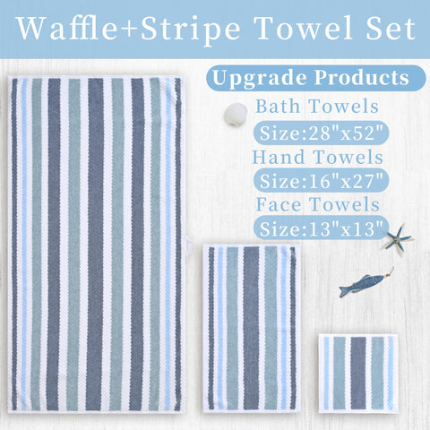 White checker texture detail on VOOVA & MOVAS towels for daily use.
