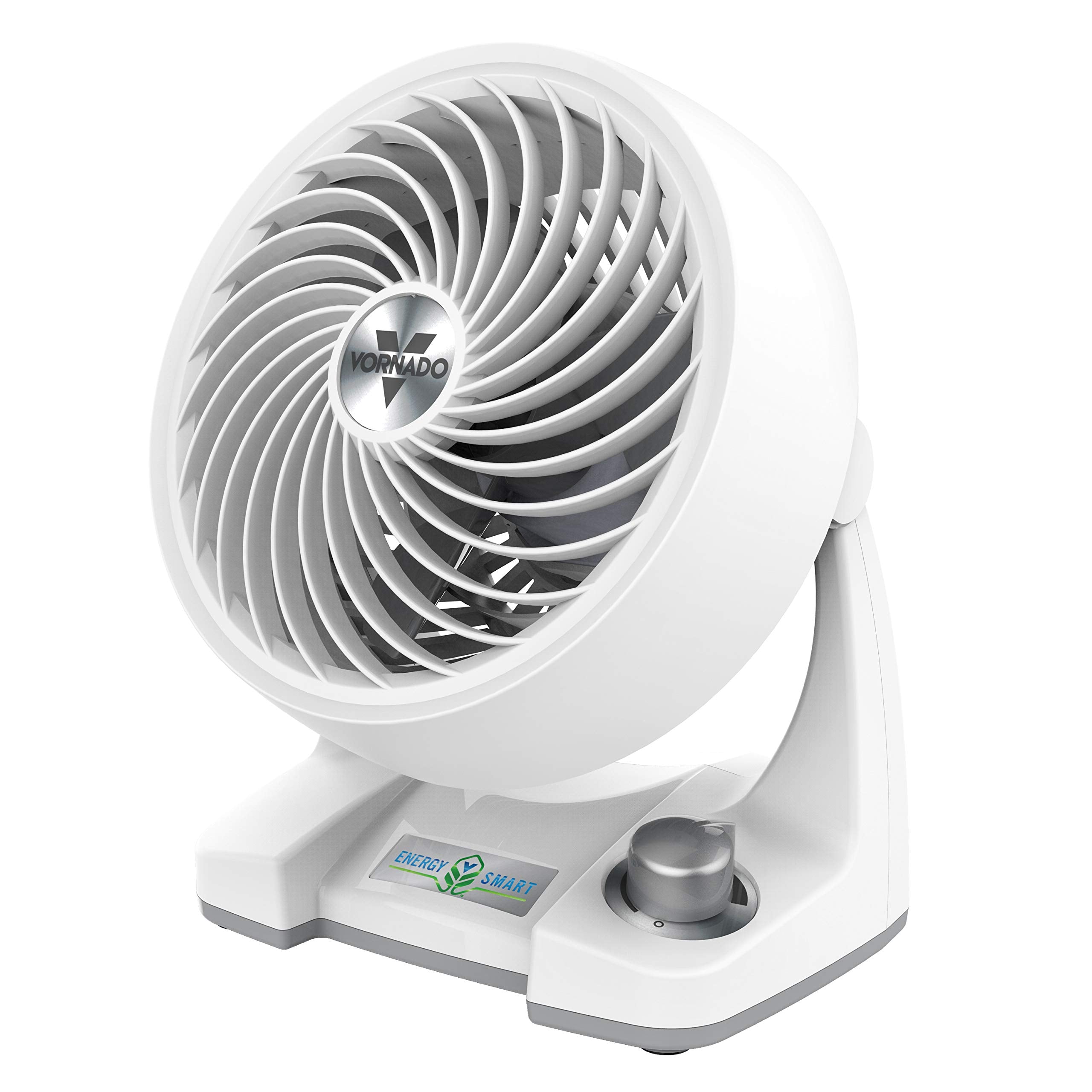Vornado 133DC front view showcasing compact design and quiet operation