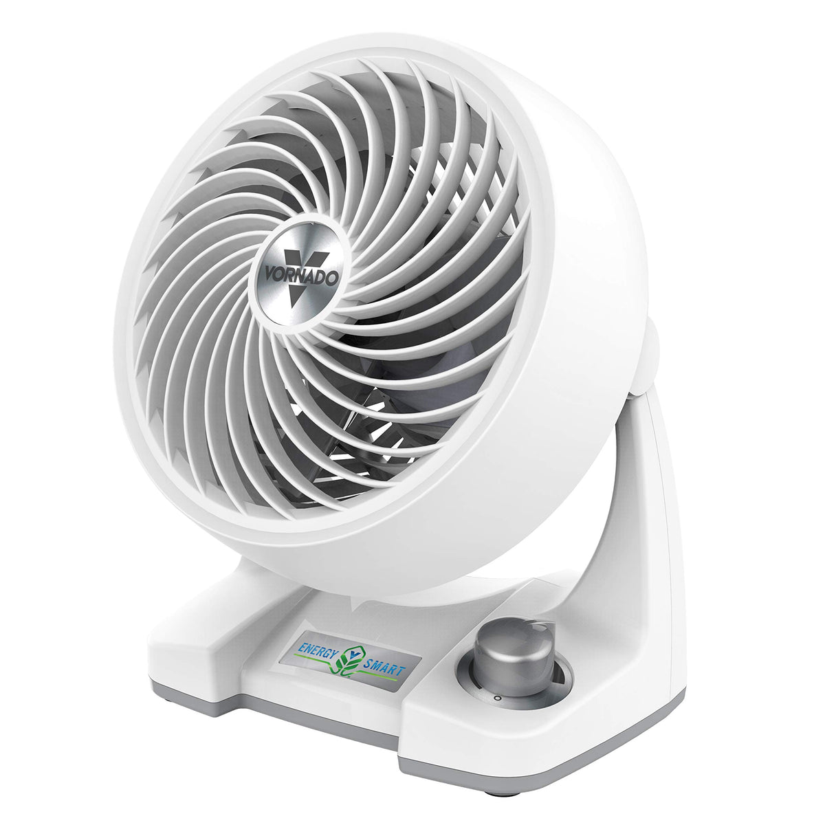 Vornado 133DC front view showcasing compact design and quiet operation