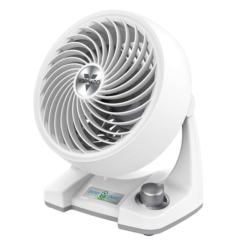 Vornado 133DC front view showcasing compact design and quiet operation