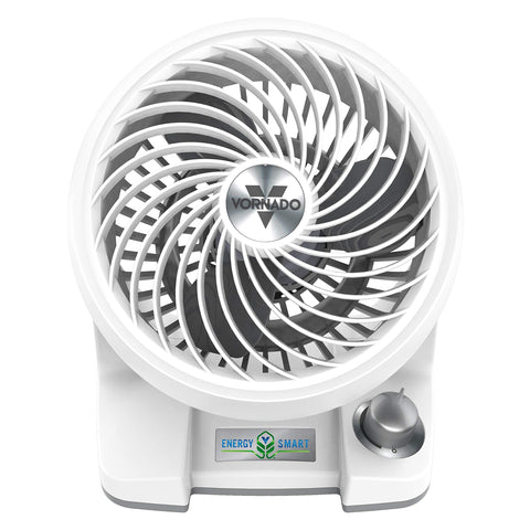 Vornado 133DC in use as a desk fan for bedroom or office