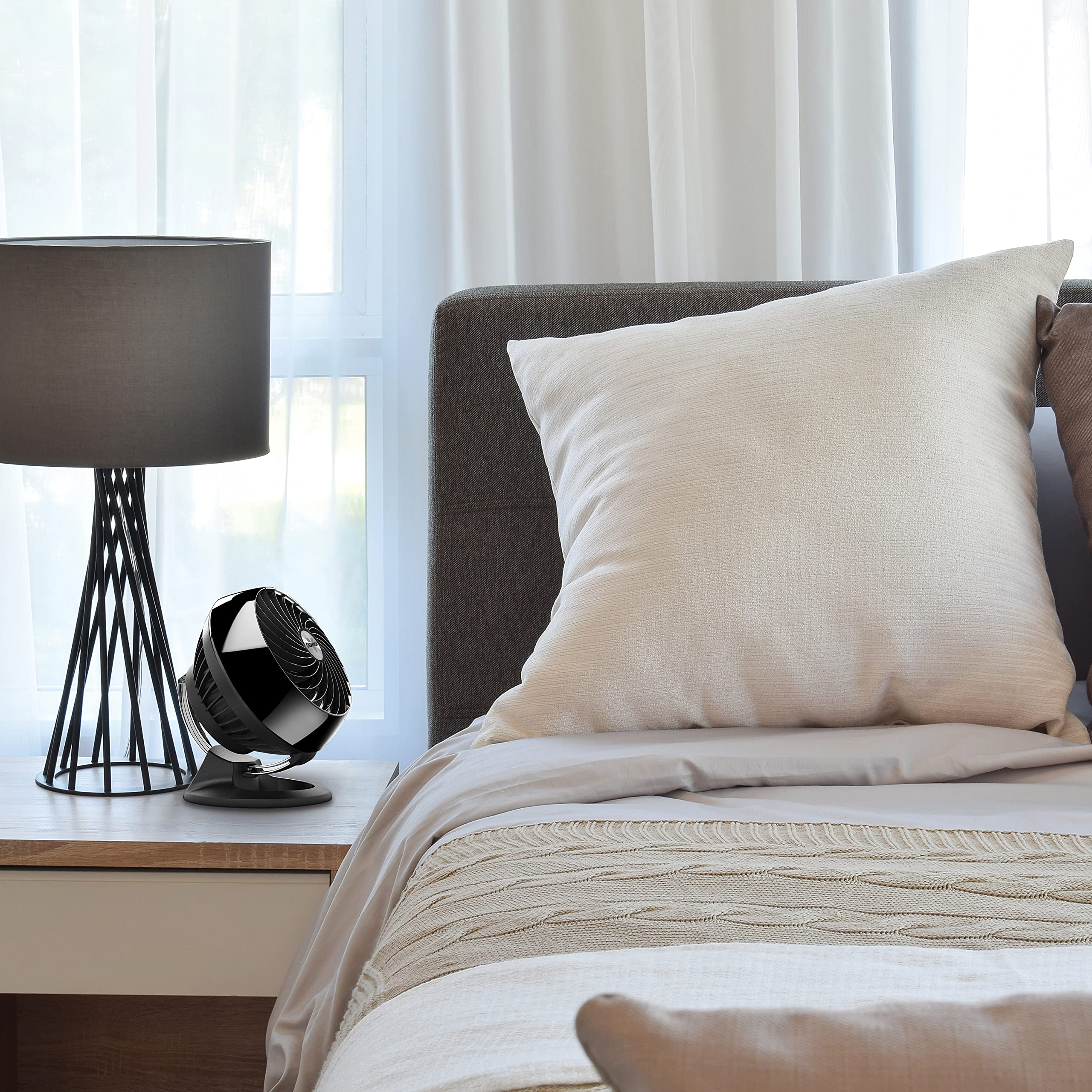 Vornado 160 compact desktop fan suited for dorms and nightstands.