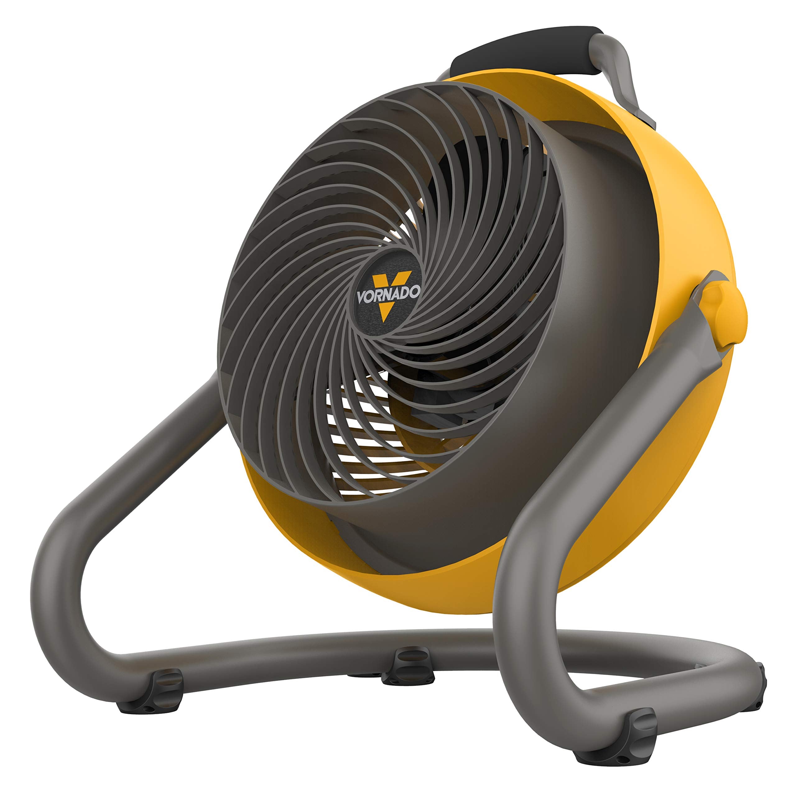 Vornado 293 heavy-duty shop fan with rugged body for tough work sites.