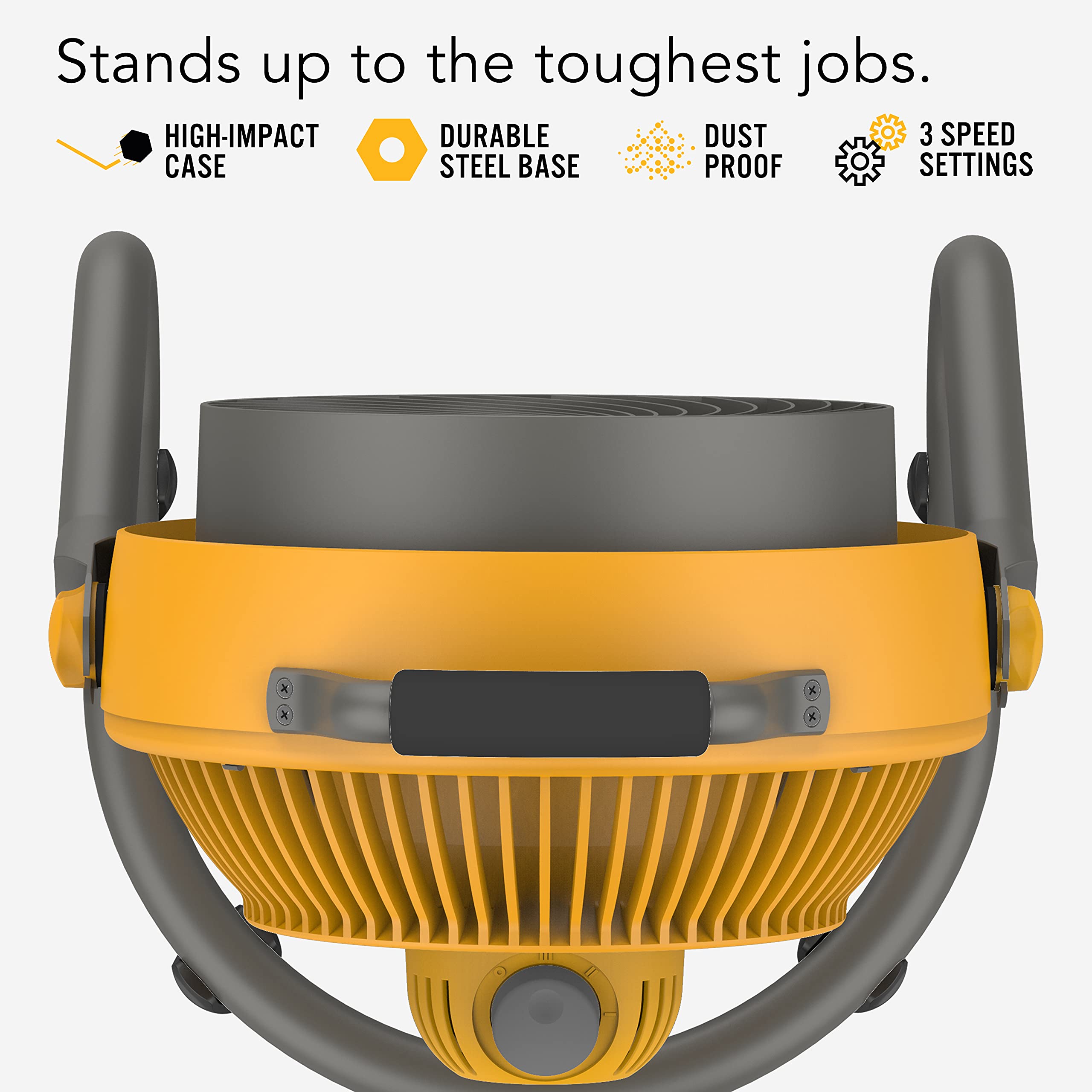Vornado 293 pivoting head directs airflow exactly where you need it.