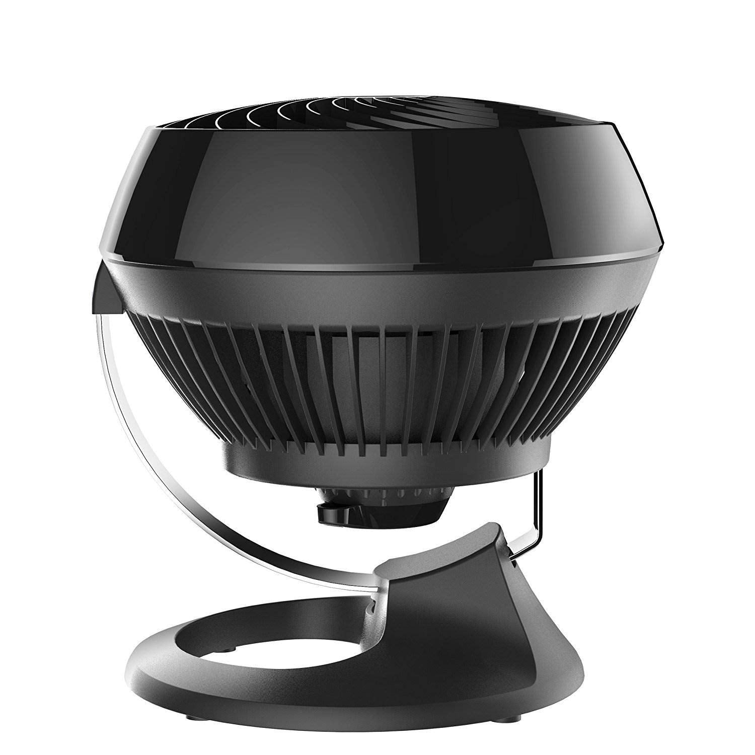 Vornado 460 chrome glide bar enables precise directional airflow.