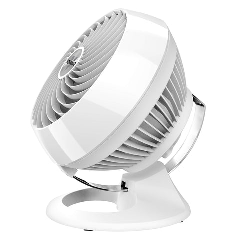 Vornado 460 small desk fan delivering personal cooling on a desk.