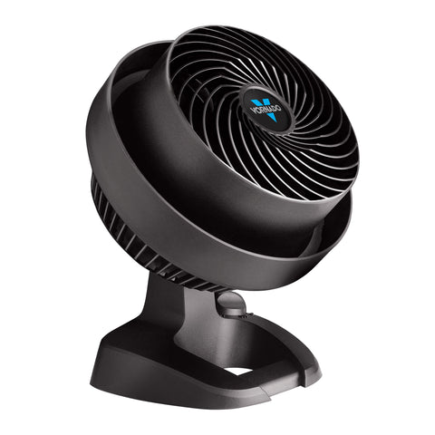 Vornado 530 in a dorm room setup showing compact footprint and quiet operation.