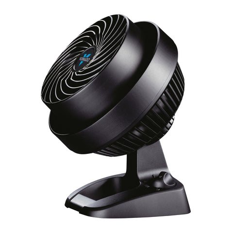 Vornado 530 compact air circulator front-angle view delivering strong whole-room airflow.