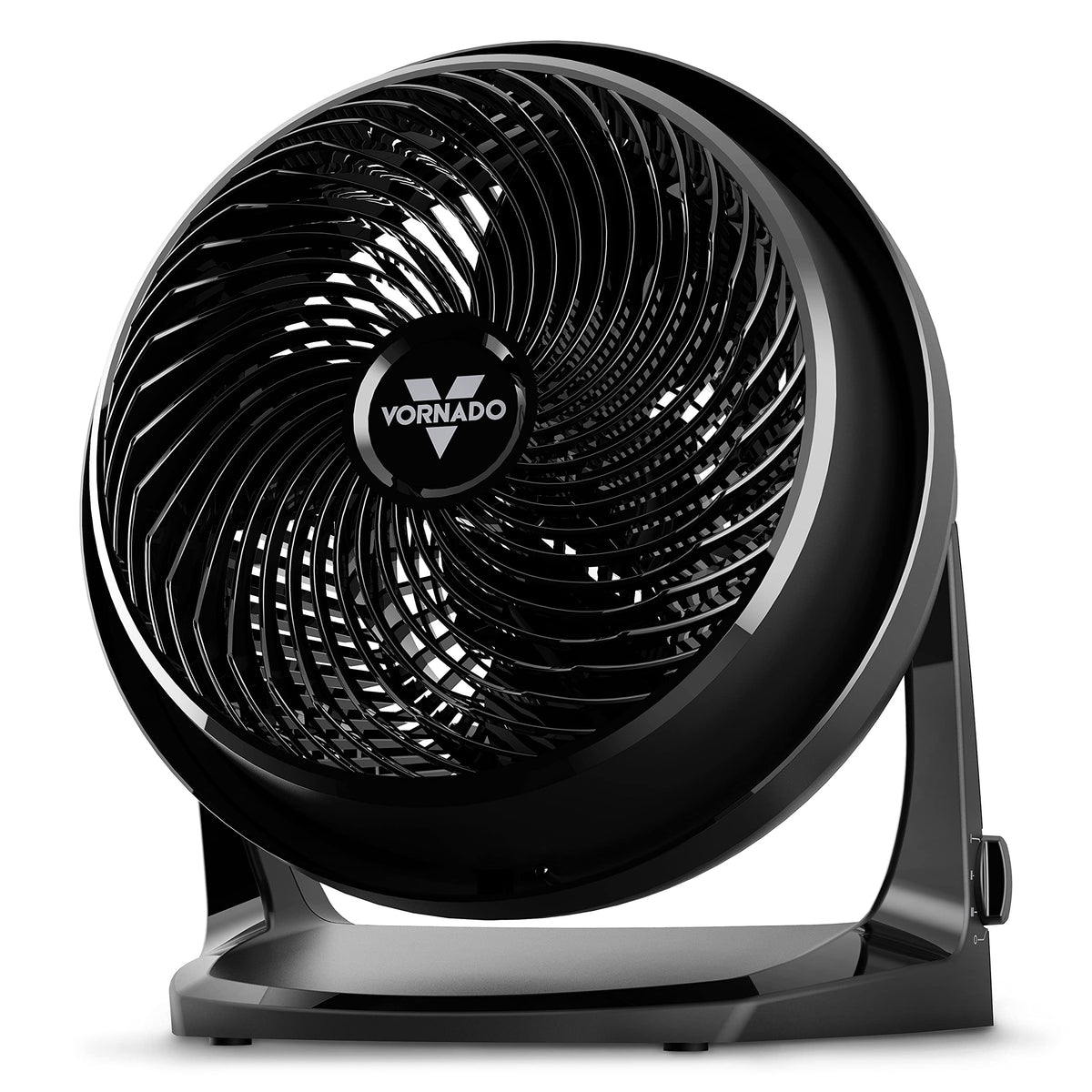 Vornado 62 grill-front view for even whole-room airflow.