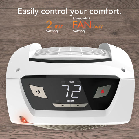 Vornado AVH10 tip-over protection provides reliable safety for busy spaces.