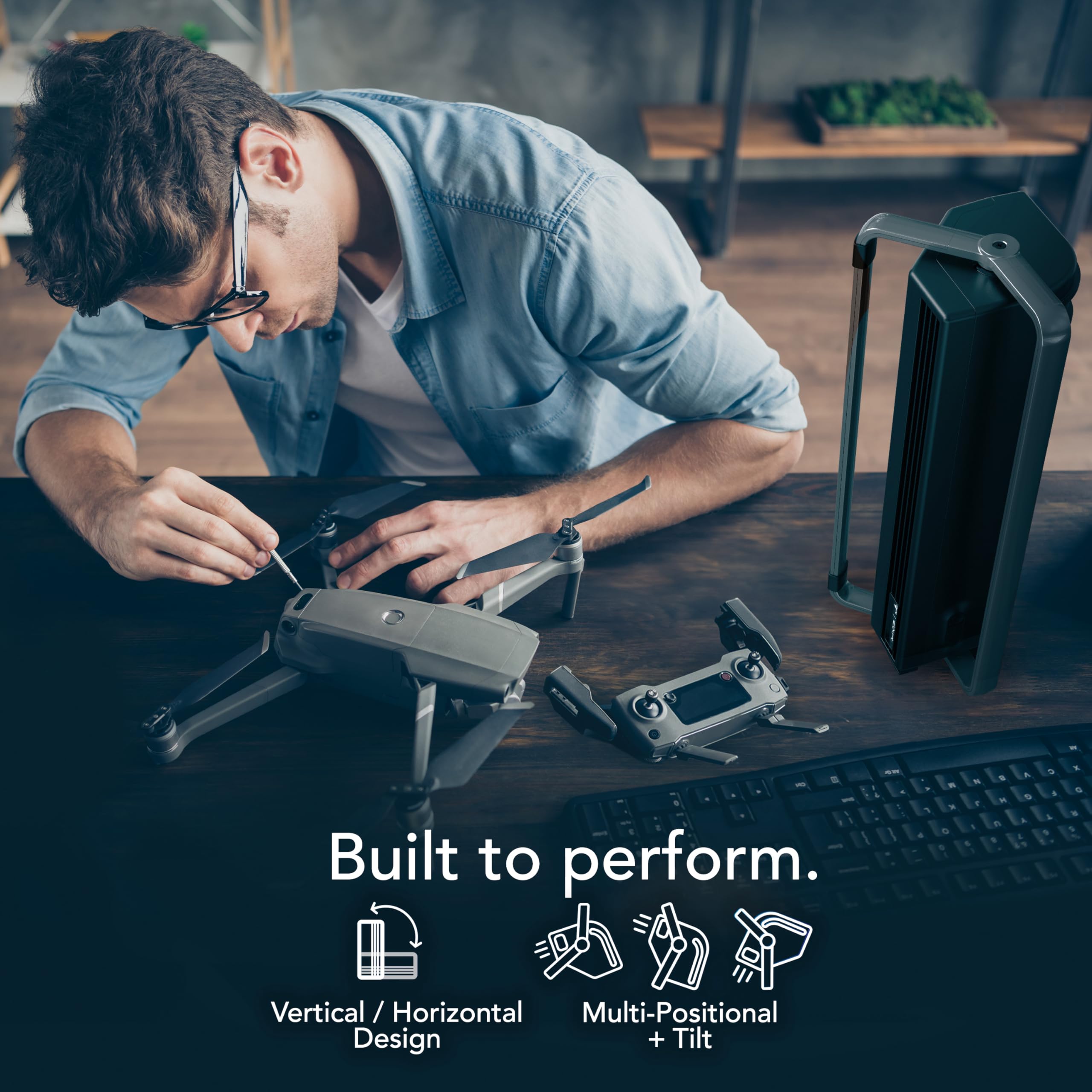 Vornado BXR delivers 1400 FPM airflow for rapid cooling.