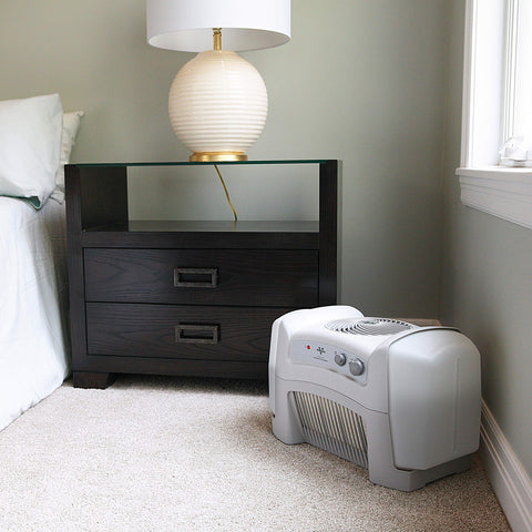 Vornado Evap40 dual-tank system in use for extended runtime.