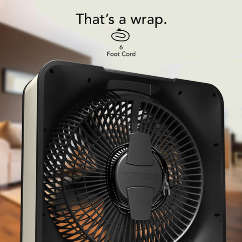 Vornado 80X 1-12 hour timer for scheduled comfort.