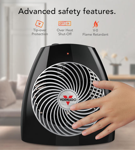 Vornado MVH 2025 top view highlighting compact footprint.