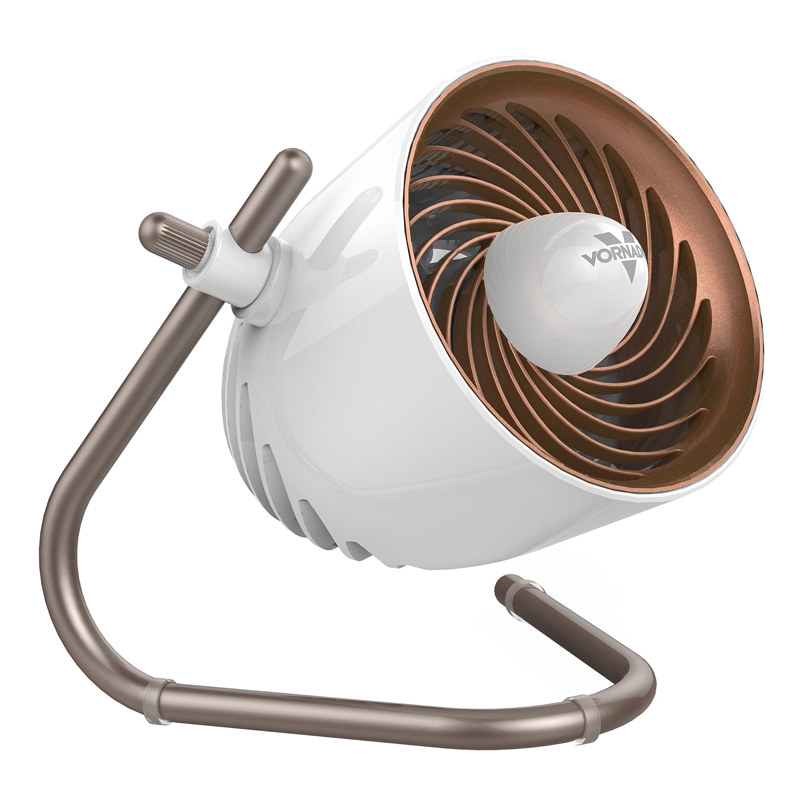 Vornado Pivot 6-inch desk fan delivers focused cooling for work or study spaces.