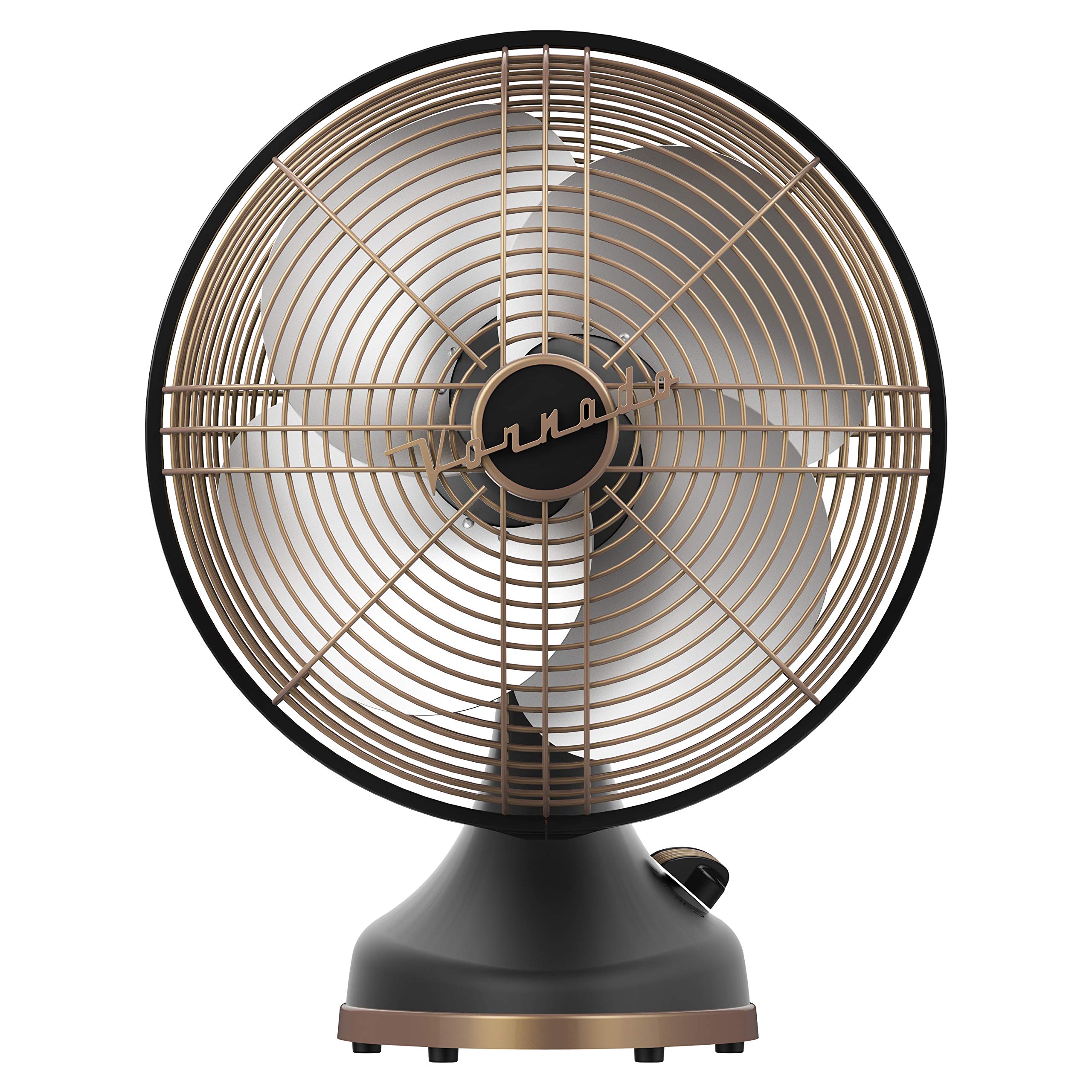 Vornado Silver Swan Alchemy tabletop use saves space while quietly cooling your desk area.