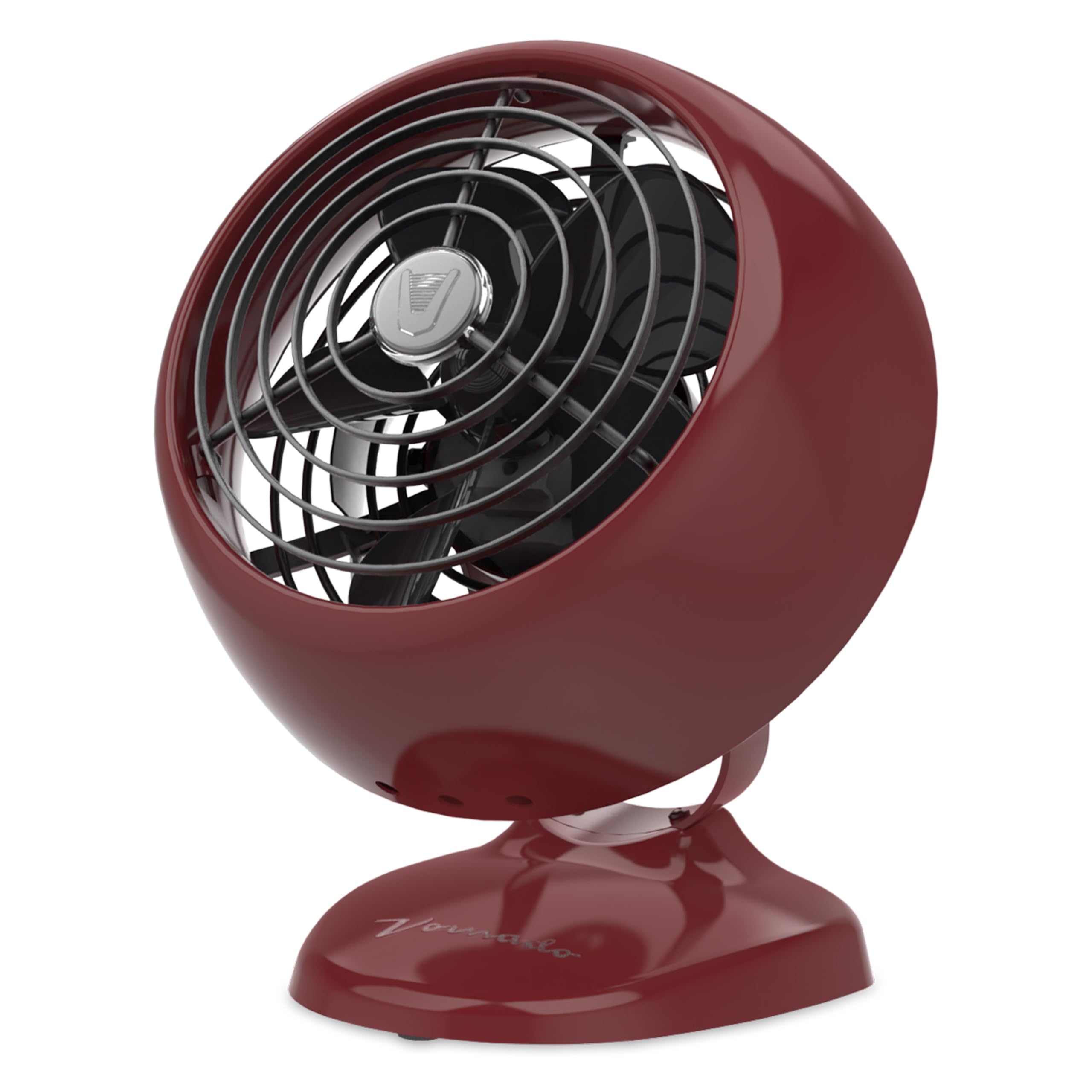 Vornado VFAN Mini Classic metal desk fan boosts personal cooling with vintage style.