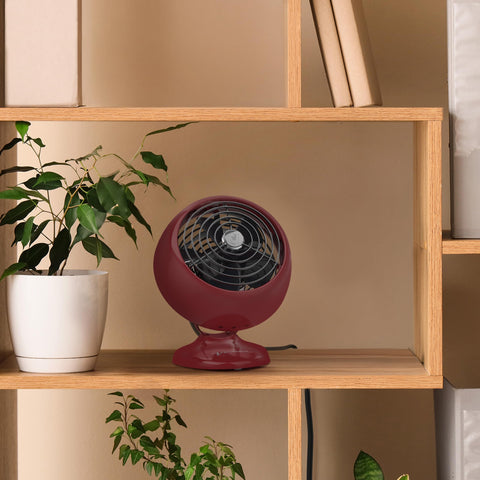 Vornado VFAN Mini Classic tilt-head adjusts airflow for targeted comfort.